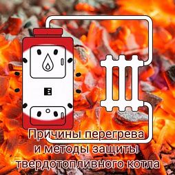 Защита твердотопливного котла от перегрева